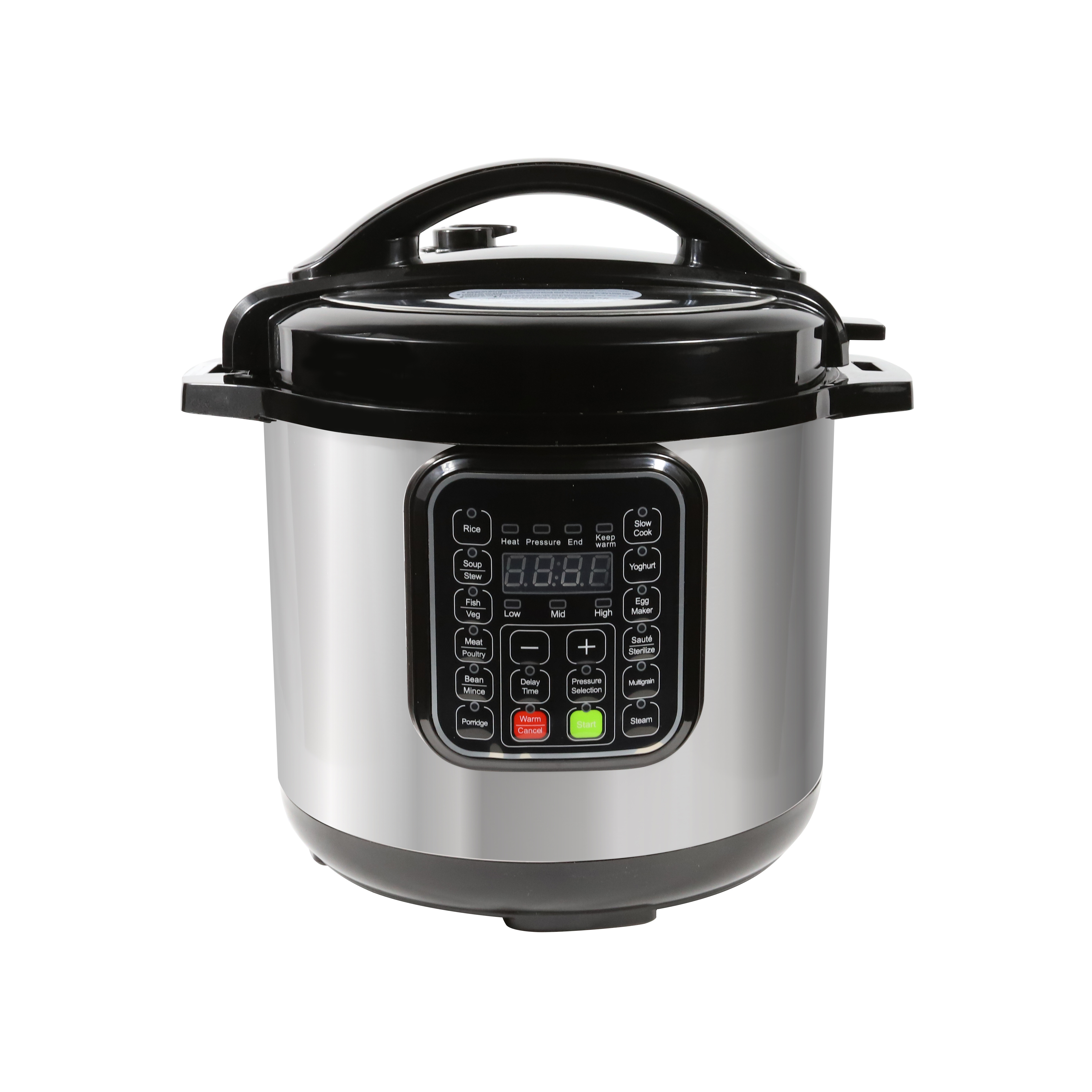 Home Kitchen Appliance Multifunctional Fast/Slow Stainless Steel Electric Pressure Rice Cooker with CB/CE