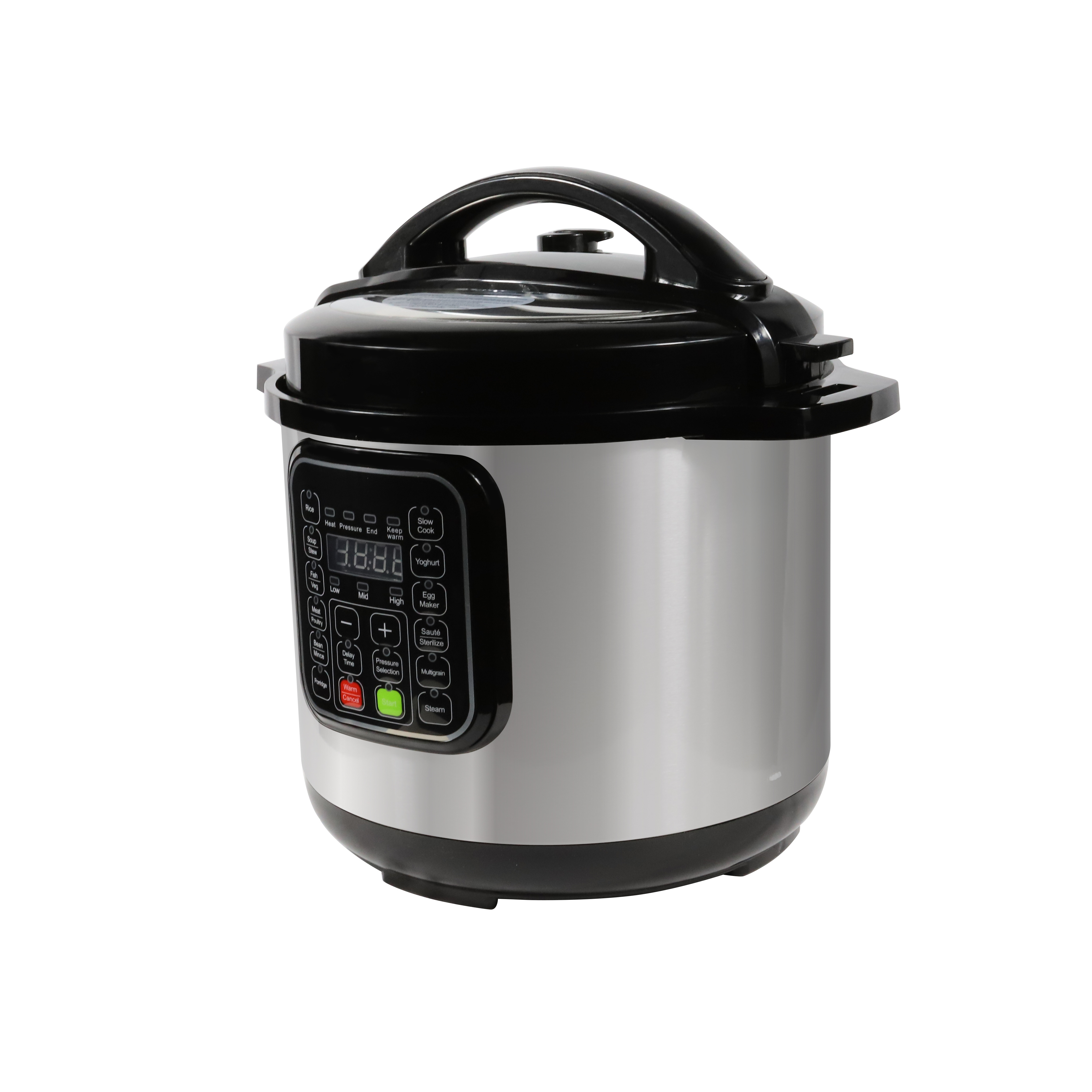 Home Kitchen Appliance Multifunctional Fast/Slow Stainless Steel Electric Pressure Rice Cooker with CB/CE