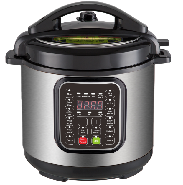 Good price Digital LED Display Large Electric Multi Cookers  Stainless Steel Fast Pot Electric Pressure Rice Cooker