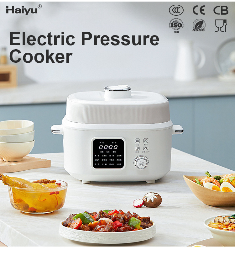 Olla De Presion Electrica Inteligente Cocinas Electric Pressure Cooker 4L