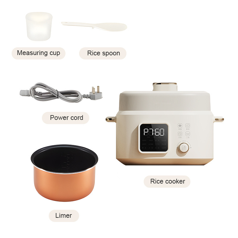 OEM ODM electric Rice pressure cooker 4L Stainless Steel 12in1 Intelligent electric pressure cooker multifunct