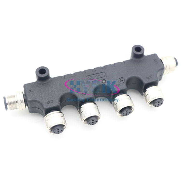 N2K joiner waterproof NMEA2000 backbone plug NMEA 2000 Tee connector 4way 5way 6way T-piece for marine