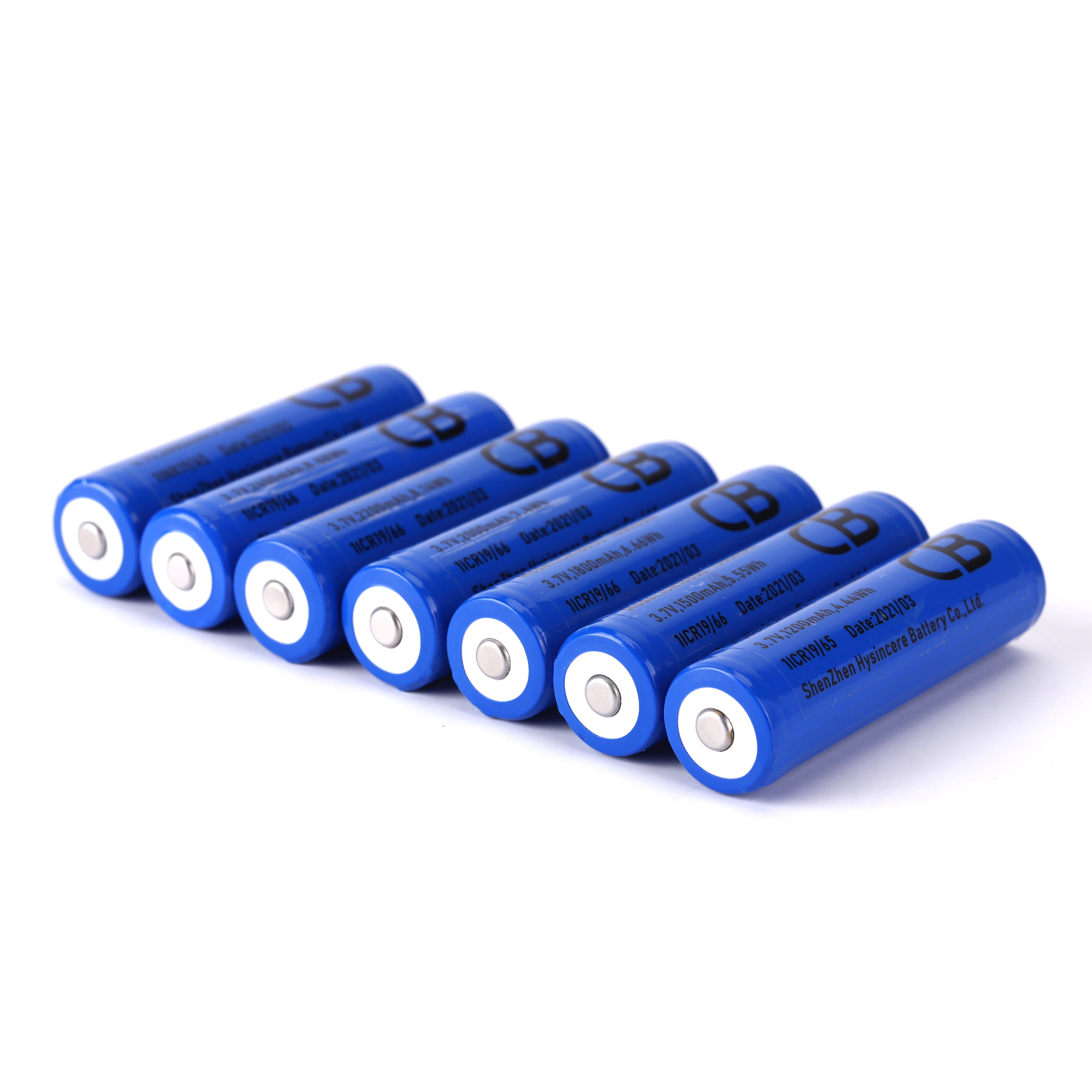 18650 battery flat 18650 flashlight 18650 battery 3.7v 7.4wh