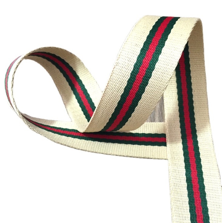 Good design cotton canvas printed customized webbing strap