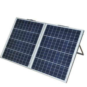 18V Foldable Solar Panel with 10A Charge Controller in Suitcase