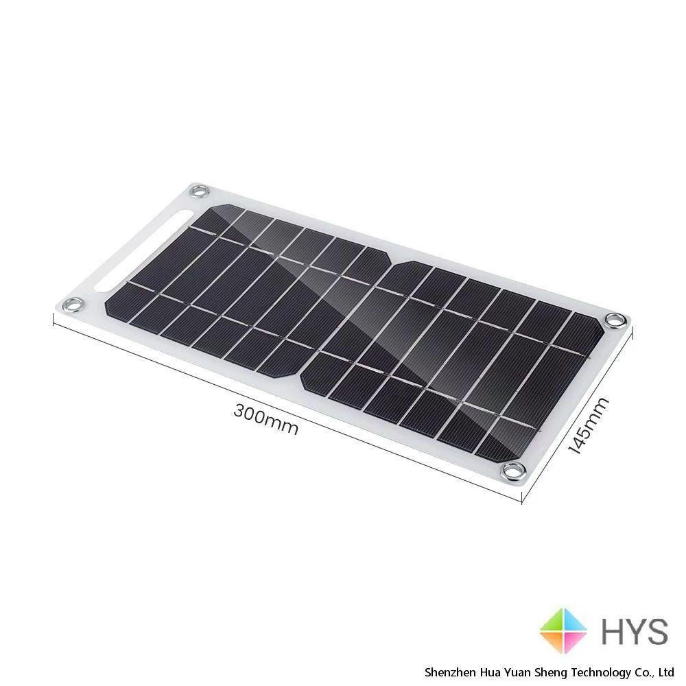 12V 6W Multi-function Battery Charger Portable Sunpower Solar Panel Charger for Camping Portable Solar Panel Solar Home System