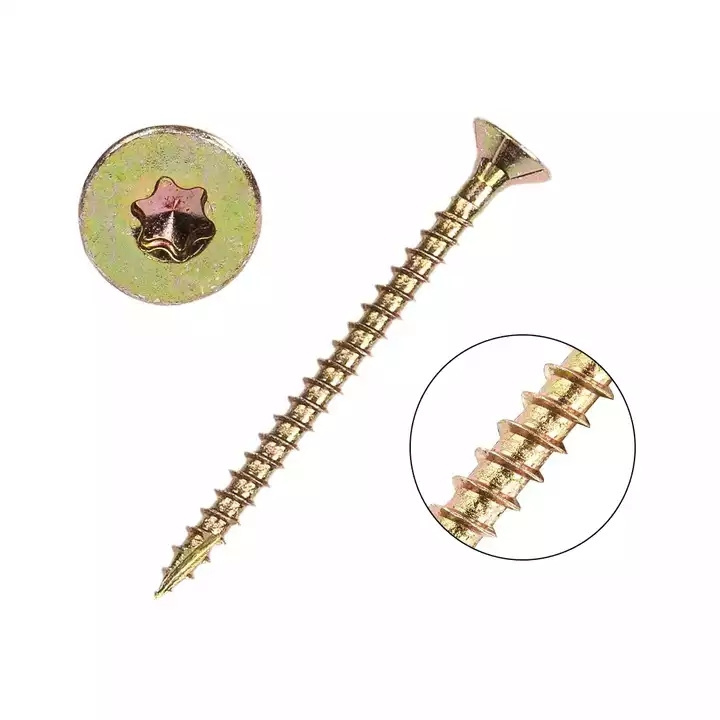 Custom  Torx Drive Wood Timber Screw wafer head wood screw for decking stainless steel torx timber screw