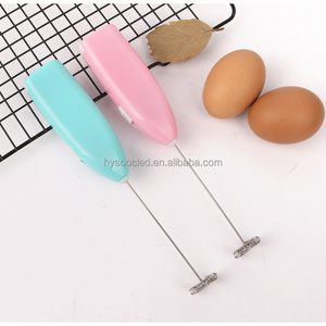 Drinks Milk Coffee Frother Foamer Whisk Mixer Stirrer Electric Mini Egg Beater Mini Handle Mixer Stirrer Kitchen Gadgets 2021