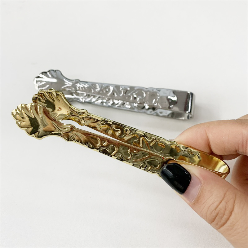 Saudi Arabia Backflow Incense Burner Tongs Golden Iron Dubai Incense Clips Censer Clamp Prevent Hot Hands Horse Style Clip