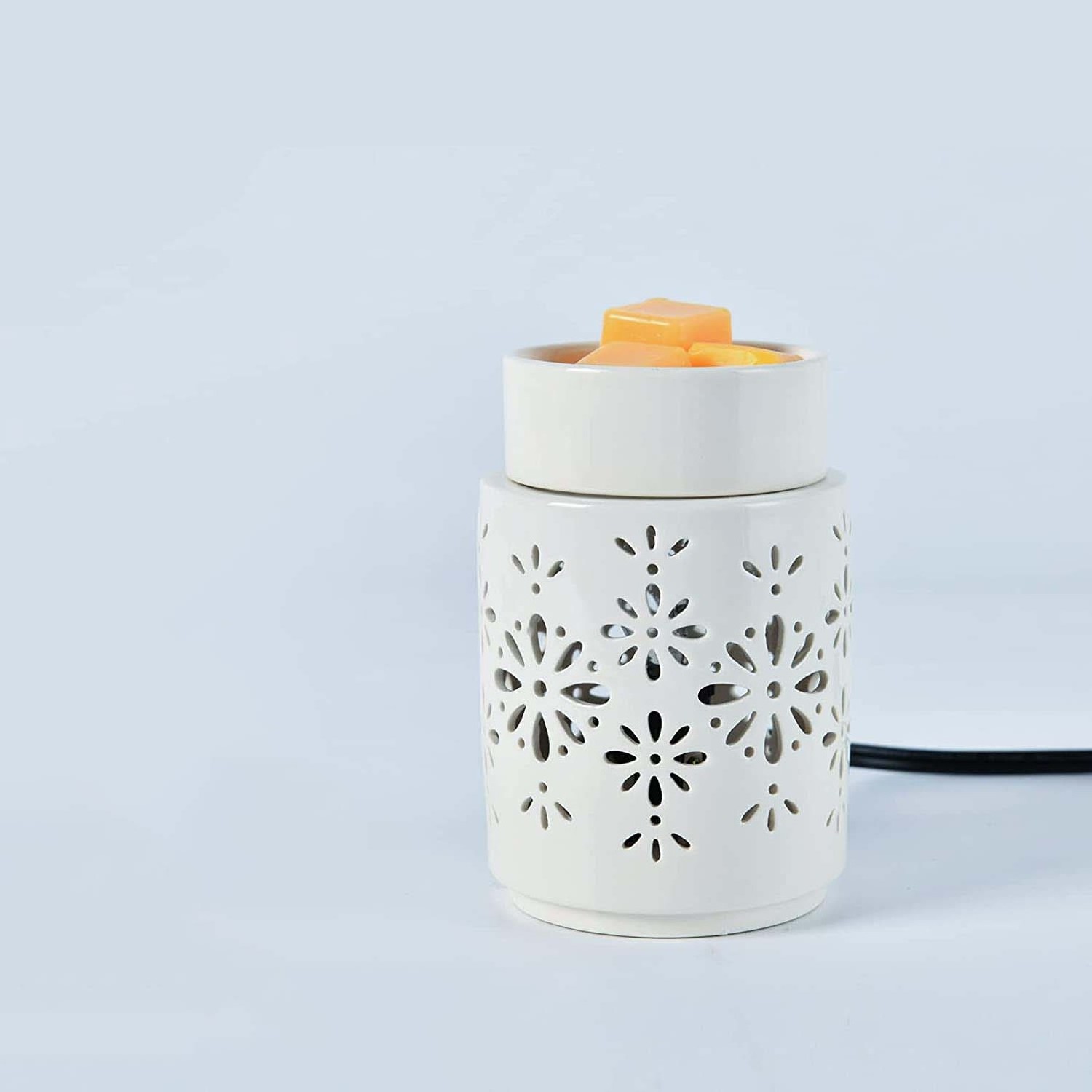 LANBORUI Electric Wax Melt Warmer Scent Diffuse rVajillas de Porcelana Ceramic Ceramic Fragrance Wax Melts Warmer Air Fresher