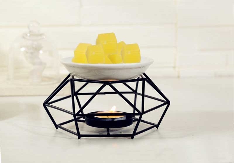 Fashion Aromatic Oil Burner Geometric Ceramic Essential Oil Candle Holder Wax Melt Burner Warmer Melter fragrance for Tealight