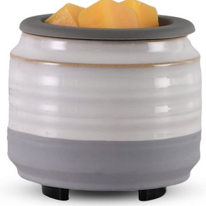 LBR Wax Melt Warmer Ceramic Multi-Function Candle Wax Warmer Fragrance Warmer for Wax Cubes Candle Burner Modern Oil Burner