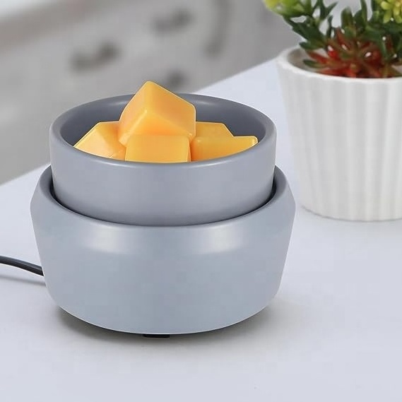 Electric Wax melt Warmer cutomization color Ceramic essential oil burner candle wax tart warmers wholesale