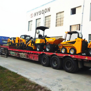 HYSOON mini skid steer loader, wheel loader, mini dumper