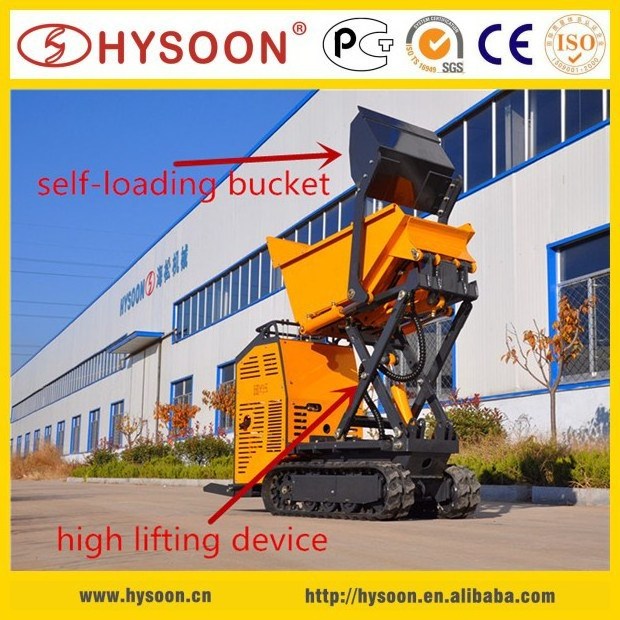 Hysoon HD05 tracked mini dump truck