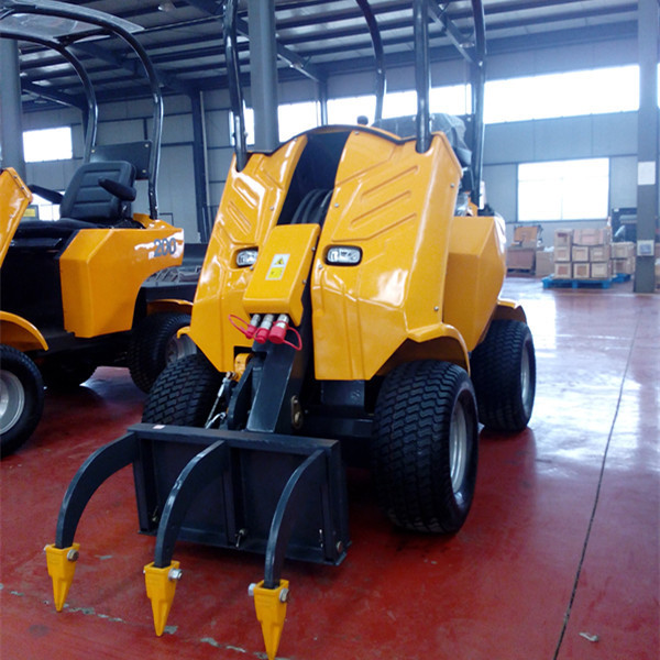 China CE Certificated small garden tractor loader backhoe