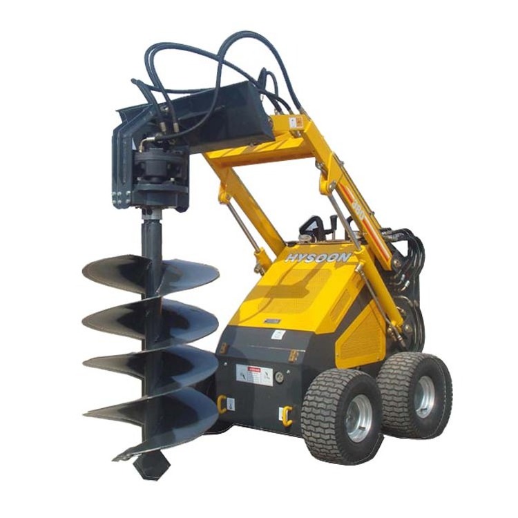 mini skid steer loader auger Tree planting mini hole digger machine