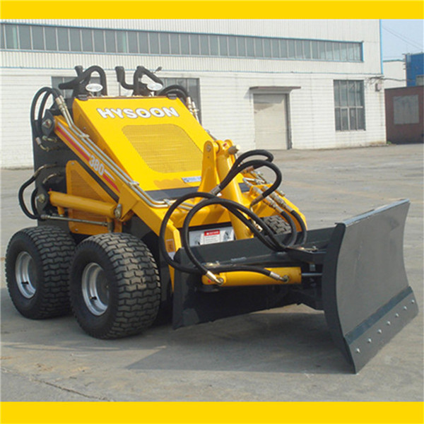 Hysoon skid steer mini snow plow