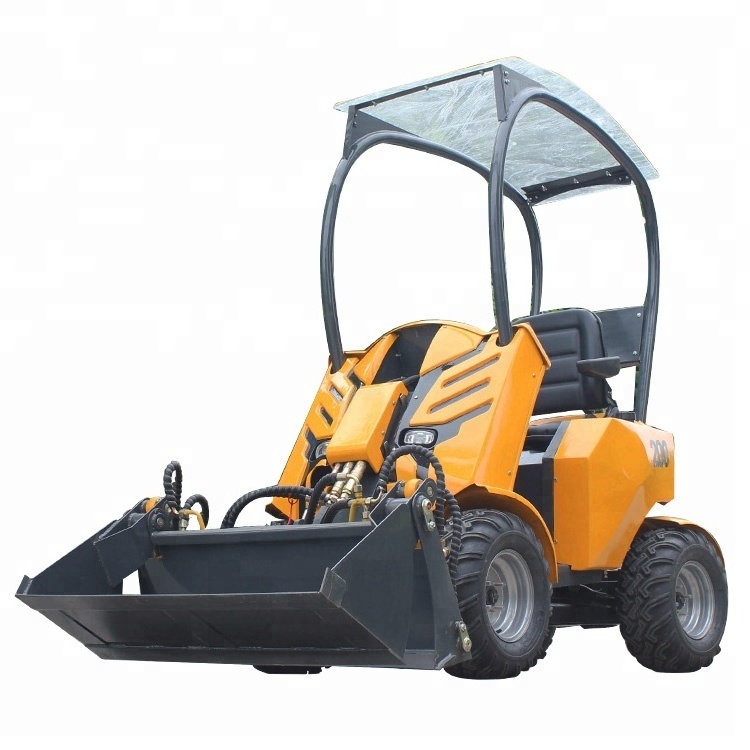 Avant type hysoon hy200 articulated mini wheel loader