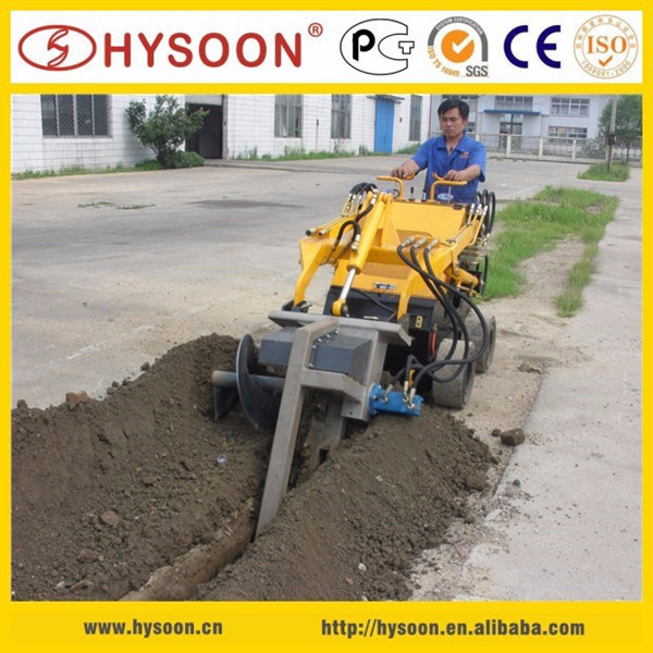 Modern earth digging tools multi-purpose mini skid steer loader hy380