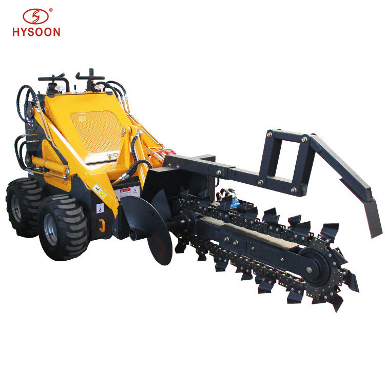 Modern earth digging tools multi-purpose mini skid steer loader hy380