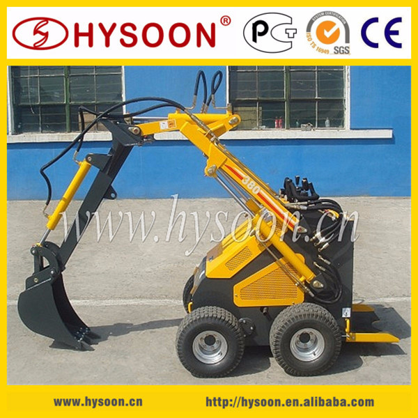 Modern earth digging tools multi-purpose mini skid steer loader hy380