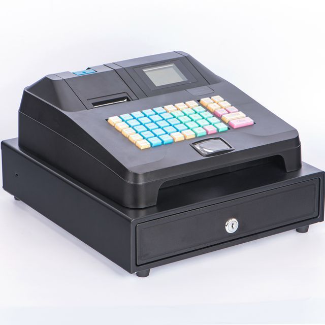 cashier equipment cheap price gas station electronic cash register payment retail programmable pos hardware terminal machine