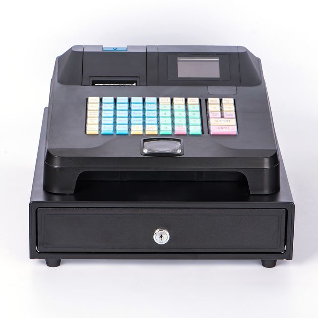 cashier equipment cheap price gas station electronic cash register payment retail programmable pos hardware terminal machine