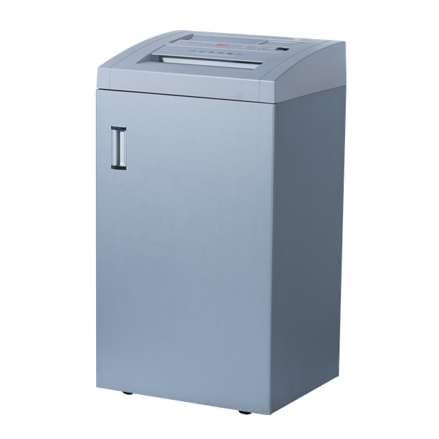 S-3135 Hysoon enterprise destruction station Wooden case crinkle cut paper shredder 80 liter machine 35 sheets a4