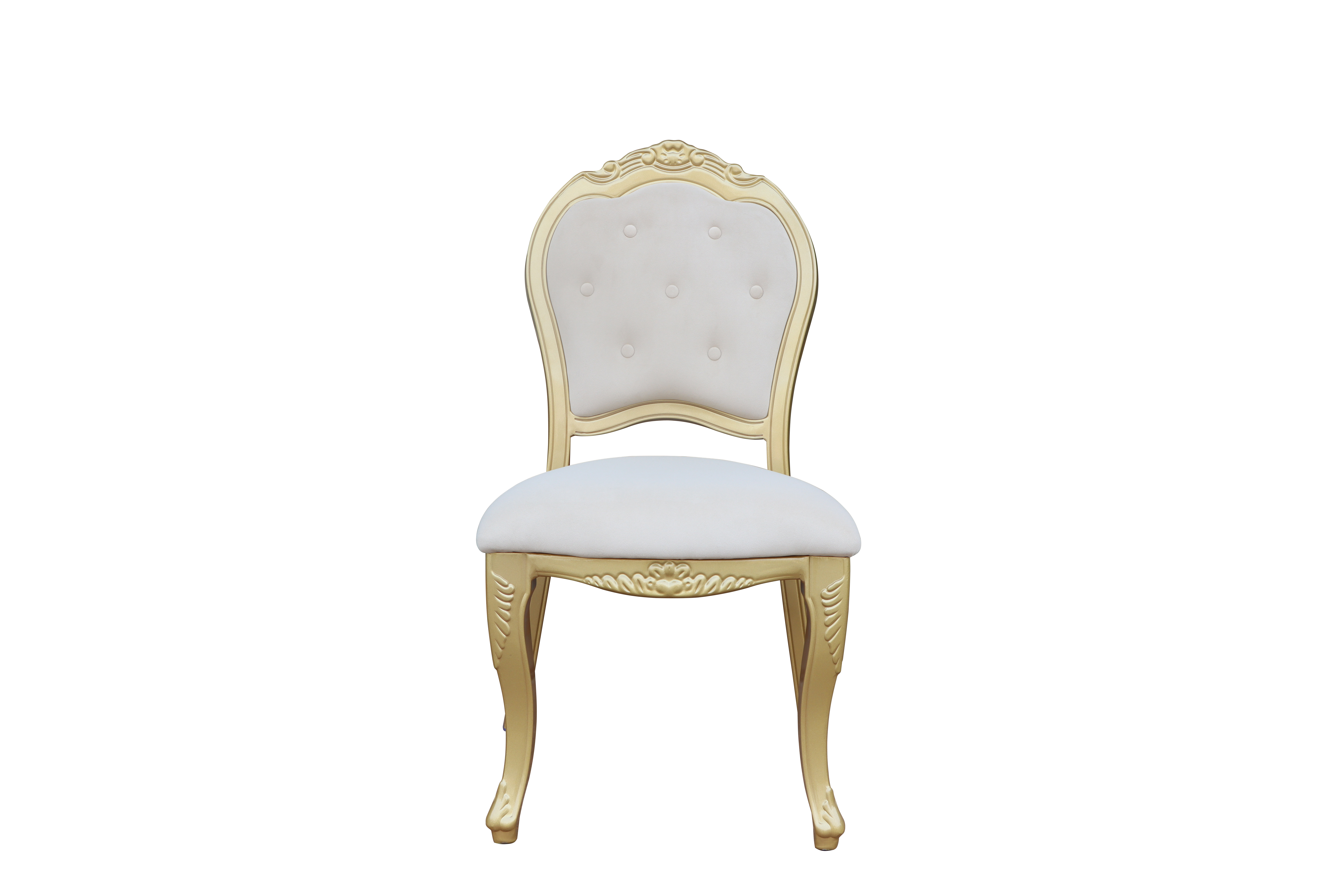 Luxury European Design Elegant White Cushion Hotel Wedding Banquet Chair