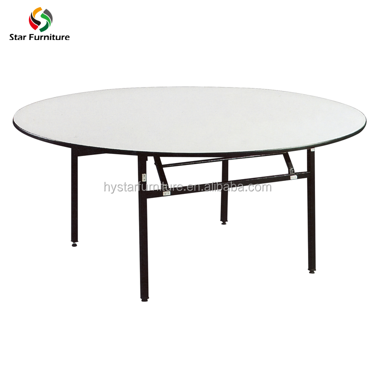 Wholesale 6ft folding round table hotel banquet conference tables