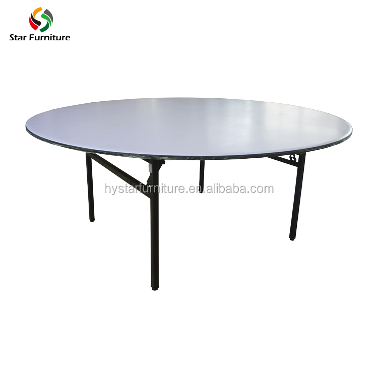 Wholesale 6ft folding round table hotel banquet conference tables