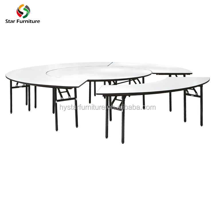 Wholesale 6ft folding round table hotel banquet conference tables