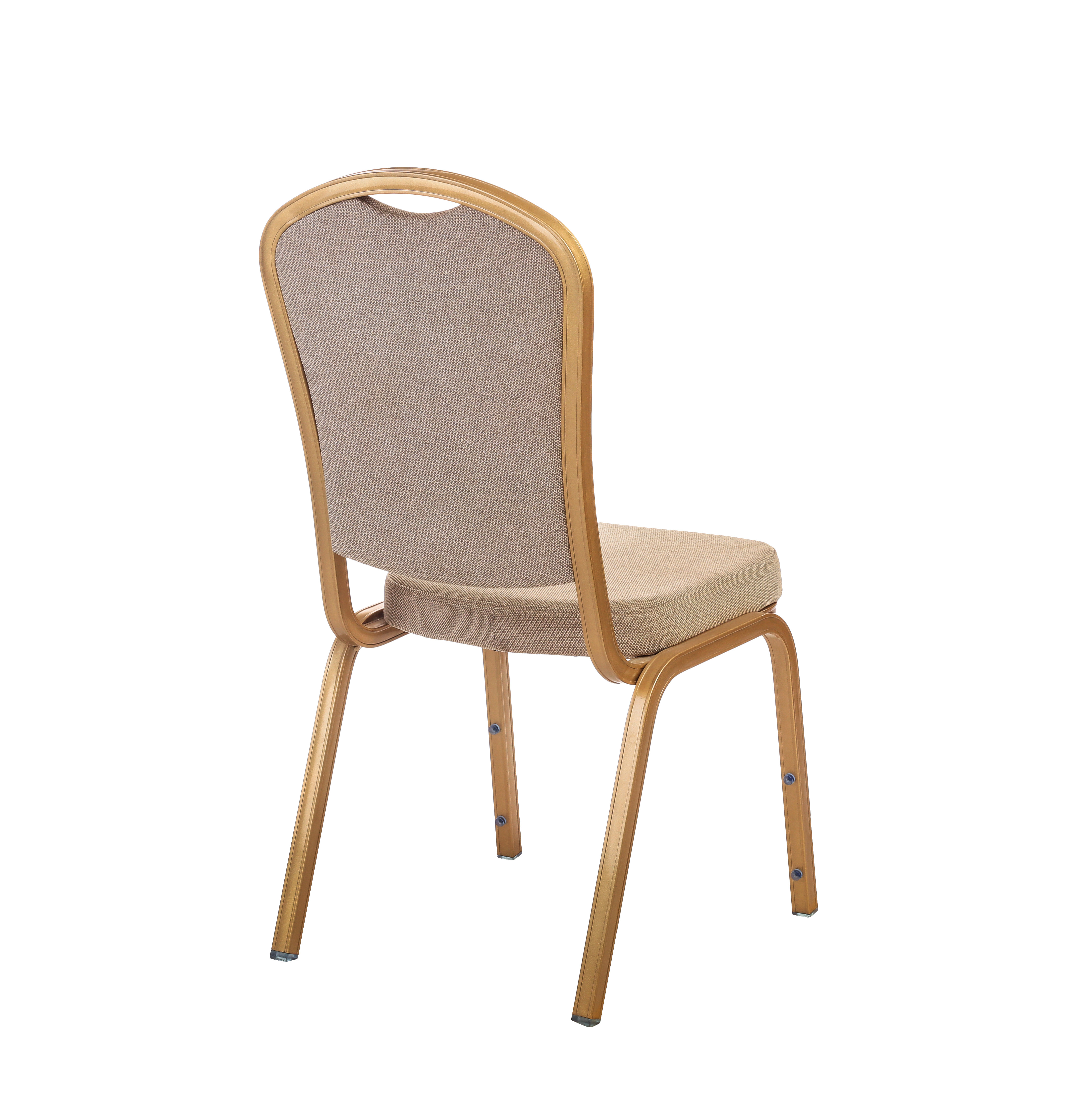 High Quality Stackable Wedding Chair Hotel Used Aluminium Stacking Chair Banquet Chair