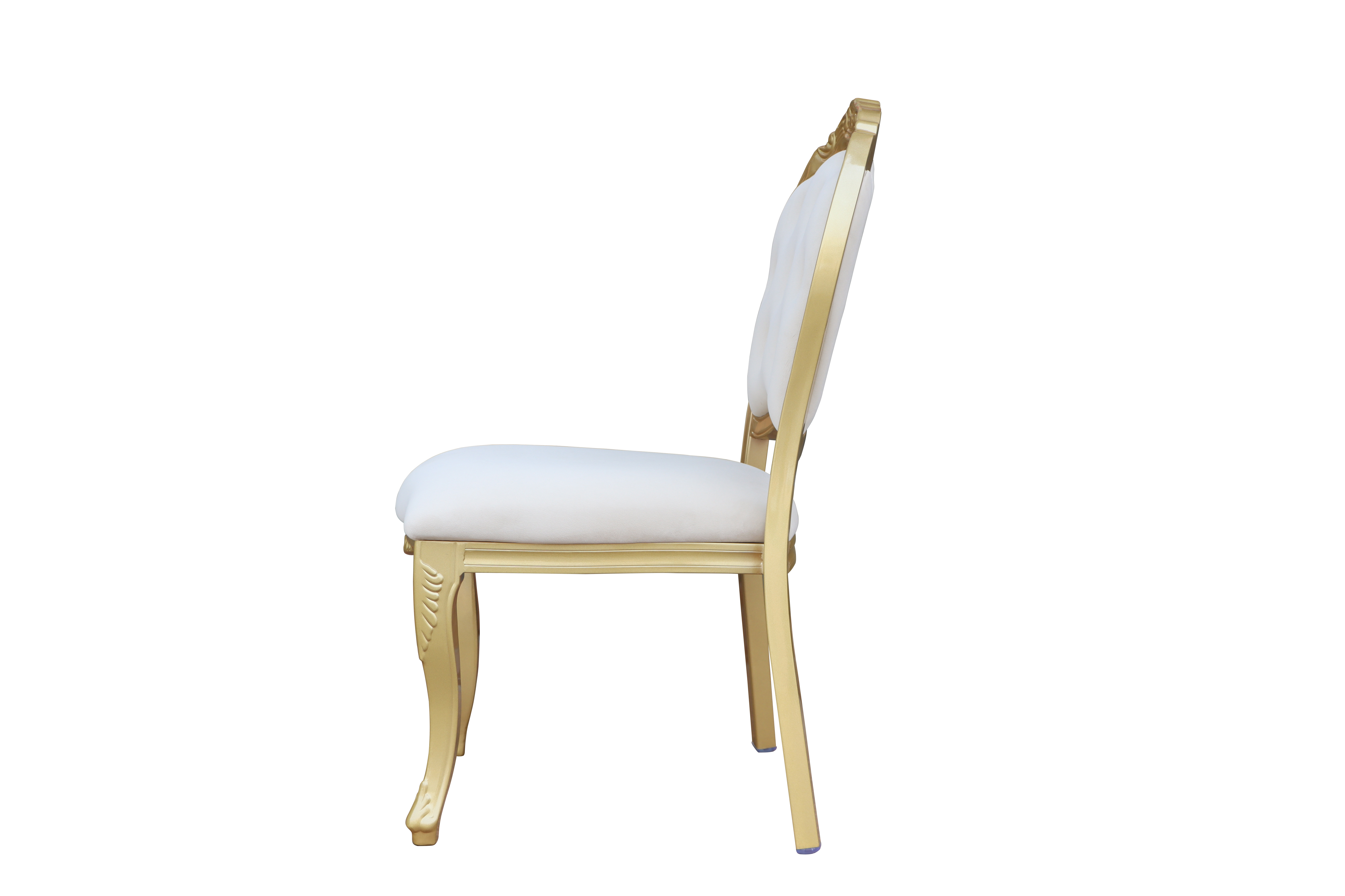 Luxury European Design Elegant White Cushion Hotel Wedding Banquet Chair