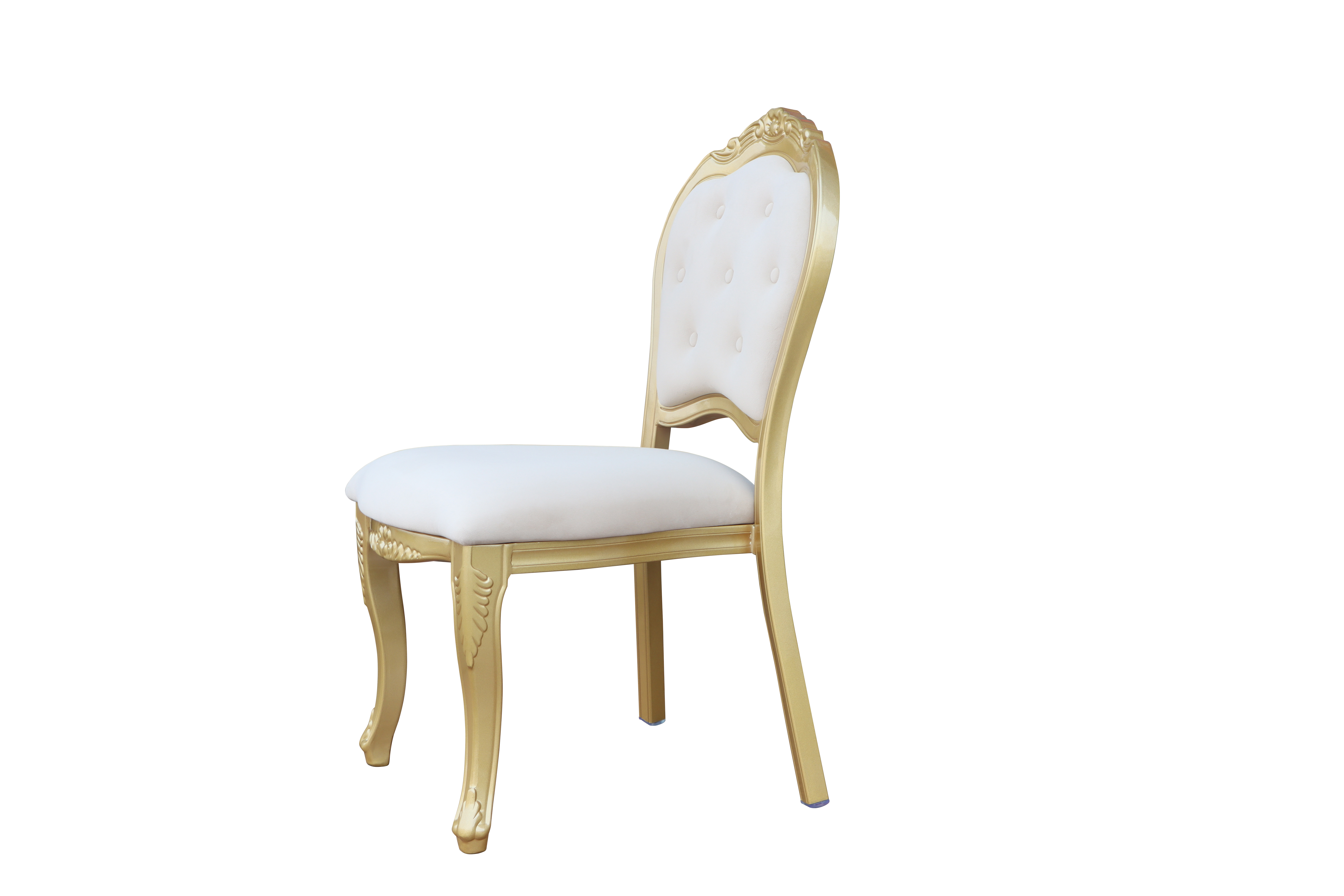 Luxury European Design Elegant White Cushion Hotel Wedding Banquet Chair