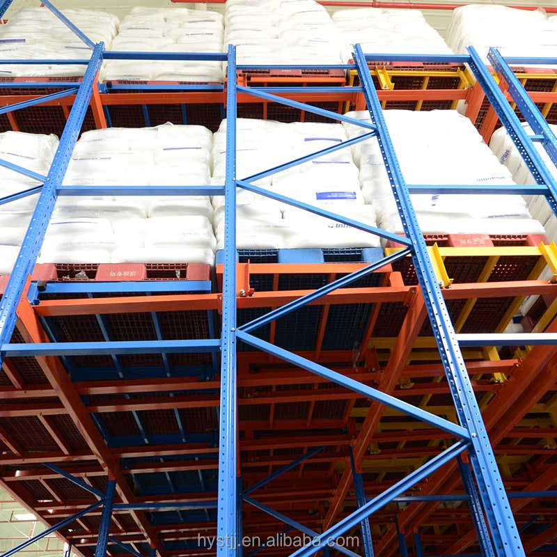 Corrosion Protected Steel Warehouse Rack Push Back Pallet Racking with High Quality Storage Solution