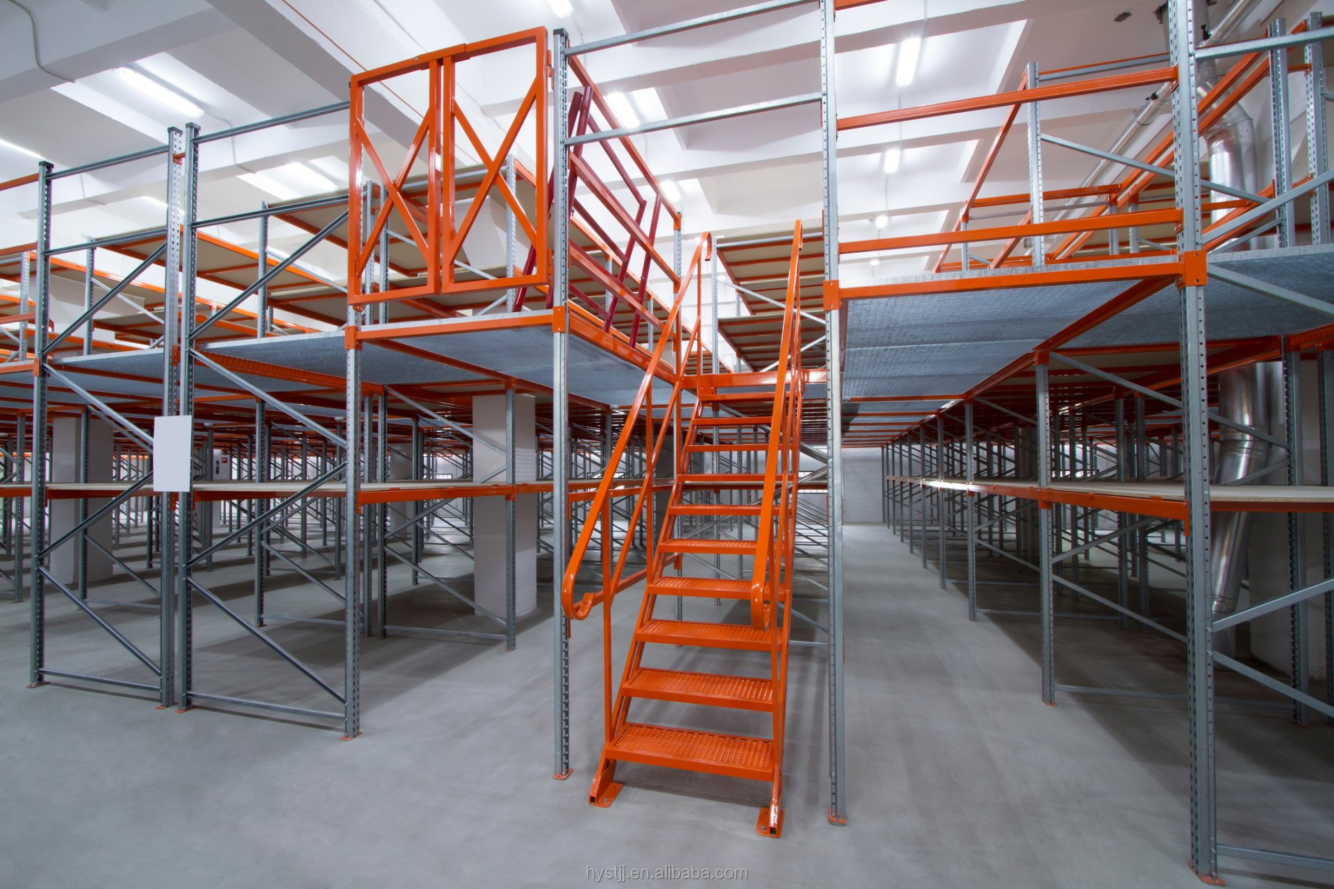 Heavy Duty Mezzanine Pallet Rack Heavy Duty Rack-Supported Floor Mezzanine Stacking Racks & Shelves