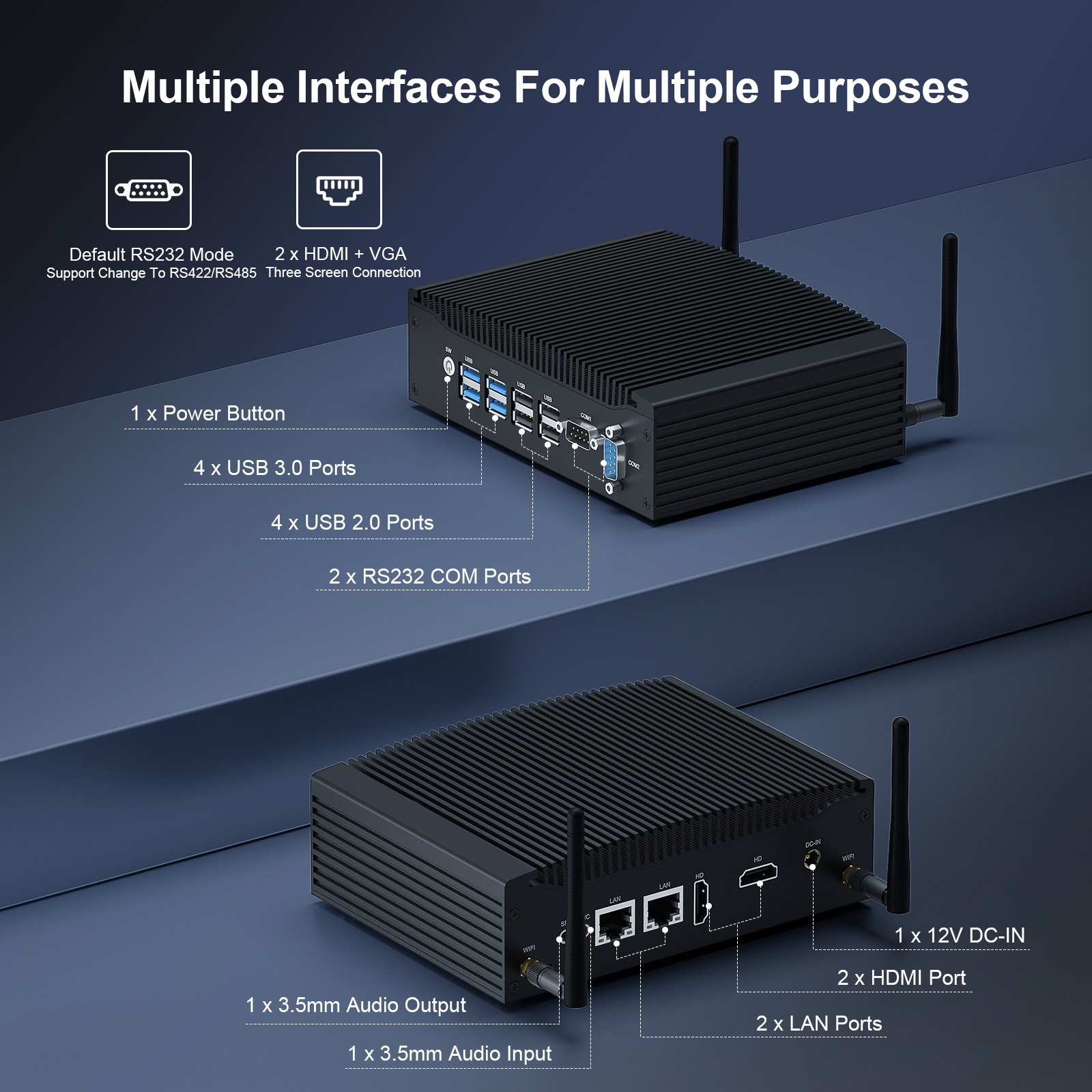 Super March Amd Processor Cronus Zen Nvme M.2 SSD Computer Hardware Software Win 10 4k Displays Fanless Industrial Mini Pcs