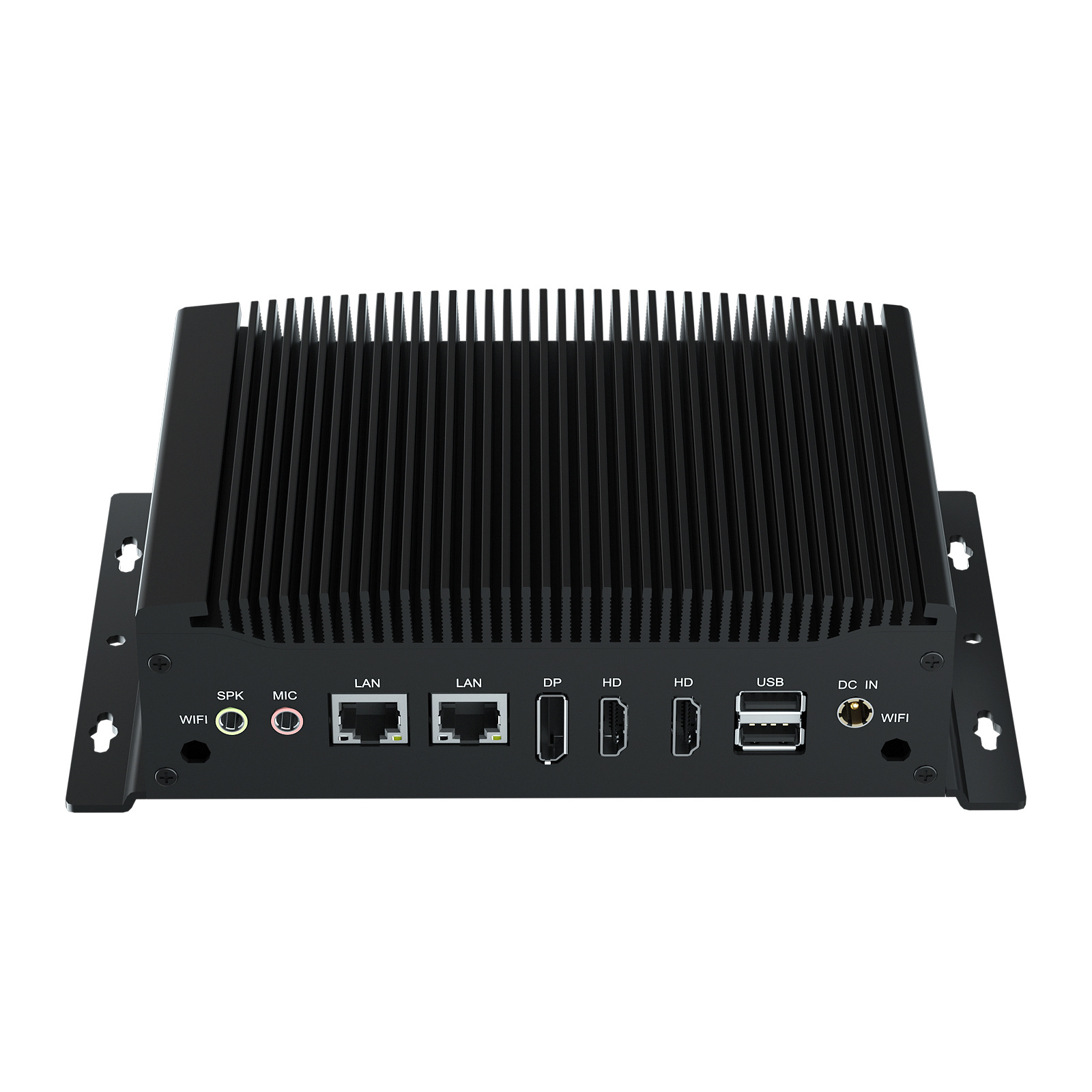 Wholesale hot sale fanless pc mini industrial computer H6-i7-10810U for industry for business