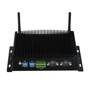 Wholesale hot sale fanless pc mini industrial computer H6-i7-10810U for industry for business