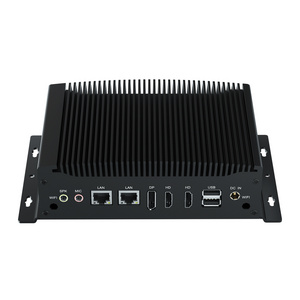 Industrial Mini PC GPIO RAM DDR4 64GB Intel Core i3 i5 i7 Dual LAN Fanless Desktop Mini Computer