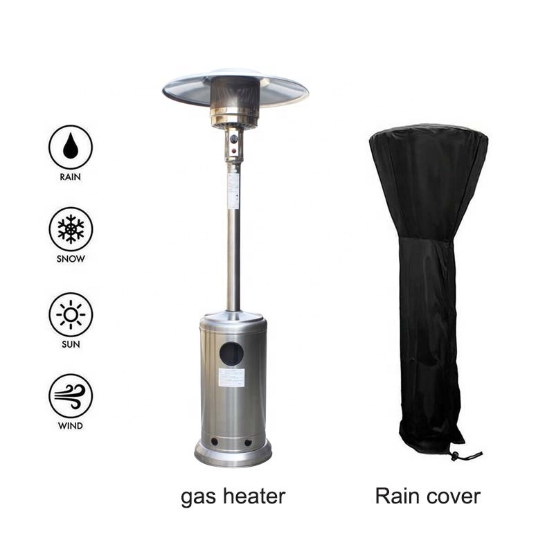 12kw Mushroom Shape Norway Style Stainless Steel Outdoor Patio Gas Stove Heater