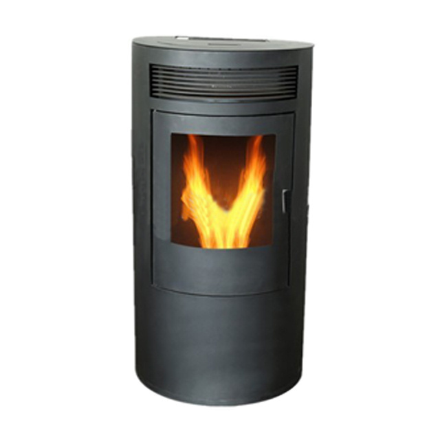 manufacturers for  sale red indoor gasifier  cast iron 12kw gravity fed mini pellet stove 24  wood pellet mini stove