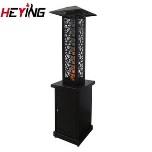 pyramid patio heater 14kw High Efficiency Square Norway Style umbrella type electric outdoor patio heater