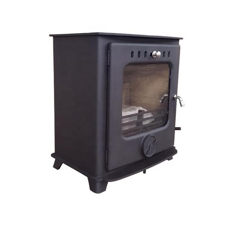 Small 5kw Black Sample Cheap Indoor Wood Burning Stoves on Sale Wood Fireplaces Fire Place Heater Graphic Design Freestanding