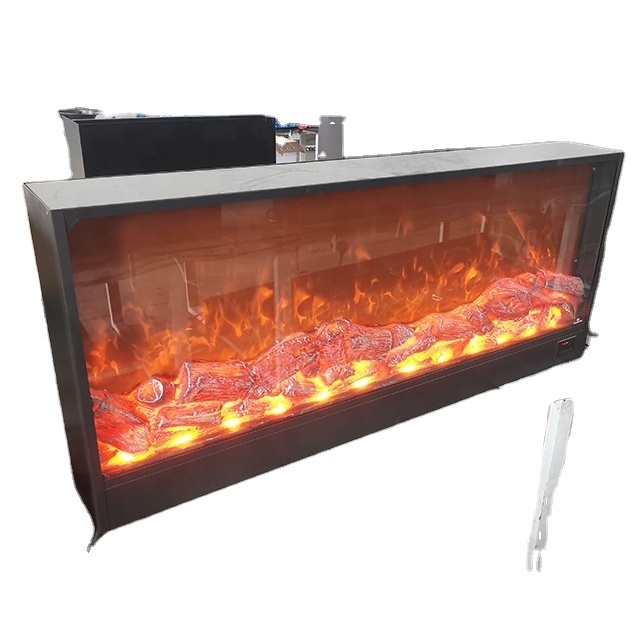 3d water steam fireplace personal decoration flame lights led atomizing vapor electric fireplace