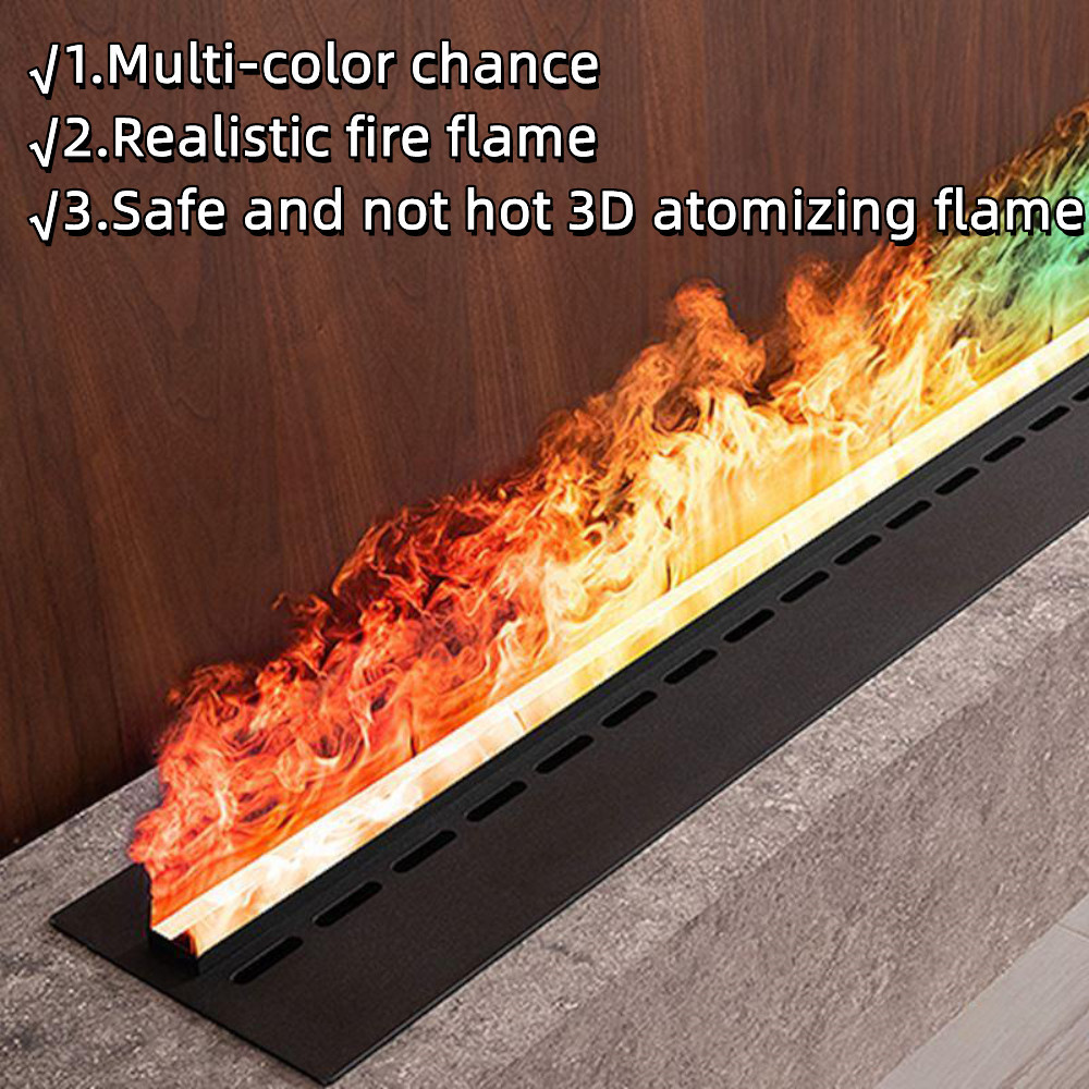 Decor Embedded Electronic Atomization 3d Steam Electric Fireplace Simulation Flame Steam Electric 3d Water Vapor Fireplace