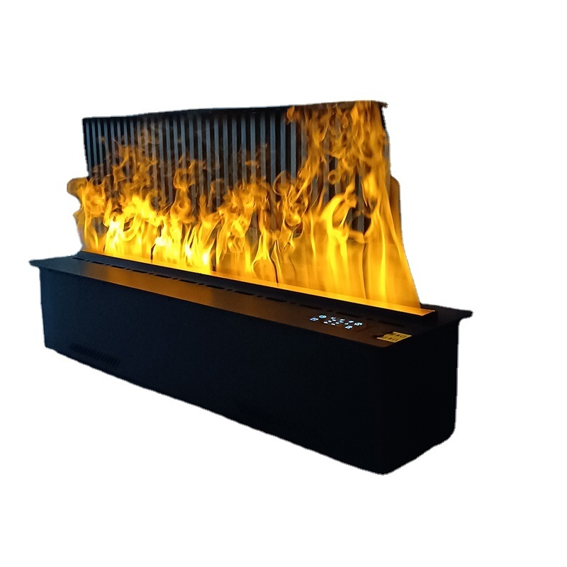 3d water steam fireplace personal decoration flame lights led atomizing vapor electric fireplace