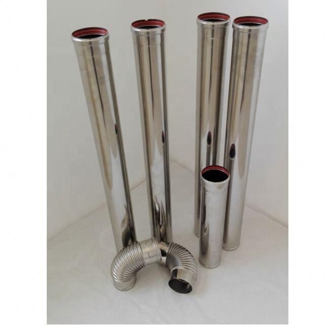 hot selling fireplace factory direct sale Stainless steel insulated stove chimneys pipe